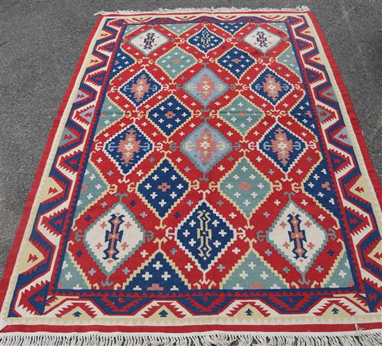 A Kelim rug 246cm x 166cm